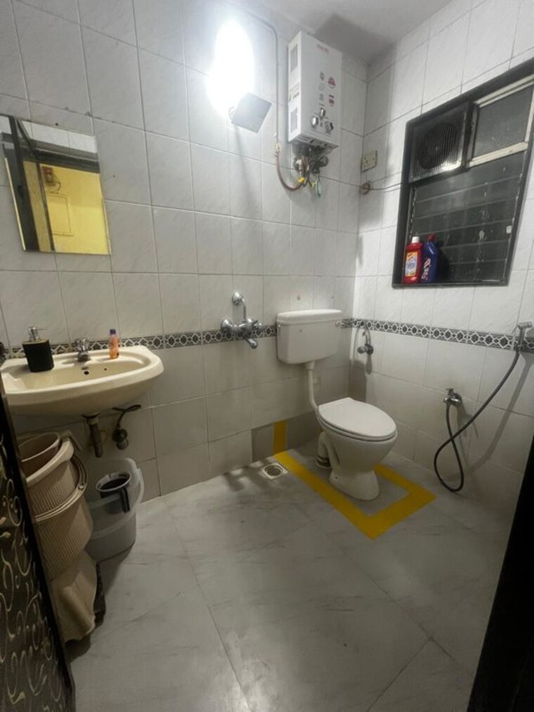 Attached Bathroom, nirmal-lifestyle-residency-chs-ltd 1 Bedroom 500 Sq.Ft. Apartment In Mulund West Mumbai 10013432