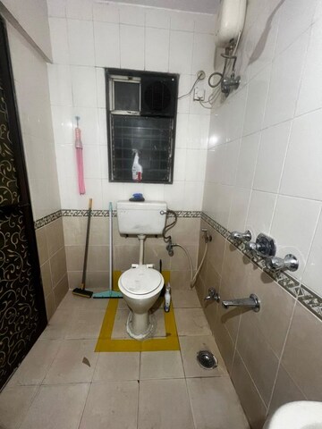 Attached Bathroom in 1 BHK Apartment at Nirmal Lifestyle Residency CHS Ltd, Mulund West – for Rent