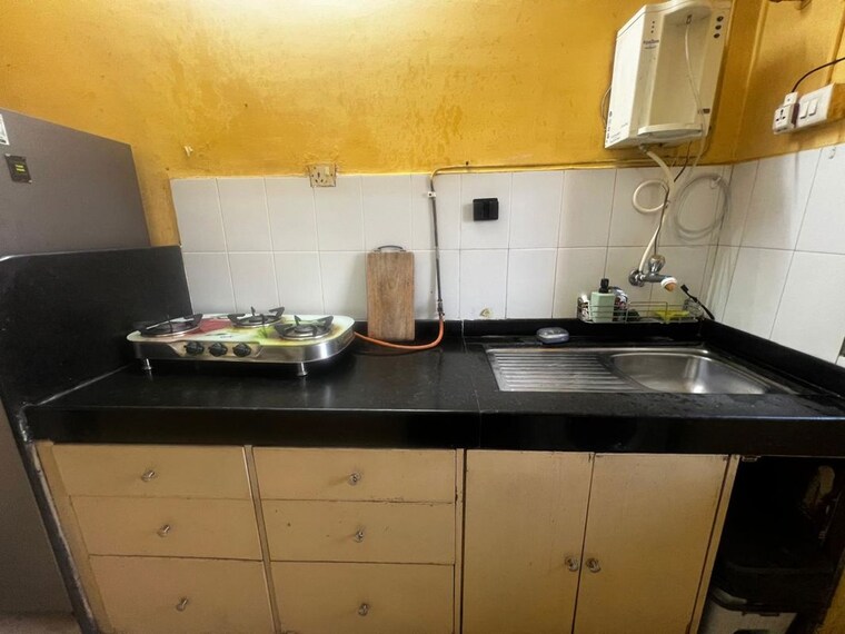 Kitchen, nirmal-lifestyle-residency-chs-ltd 1 Bedroom 500 Sq.Ft. Apartment In Mulund West Mumbai 10013432