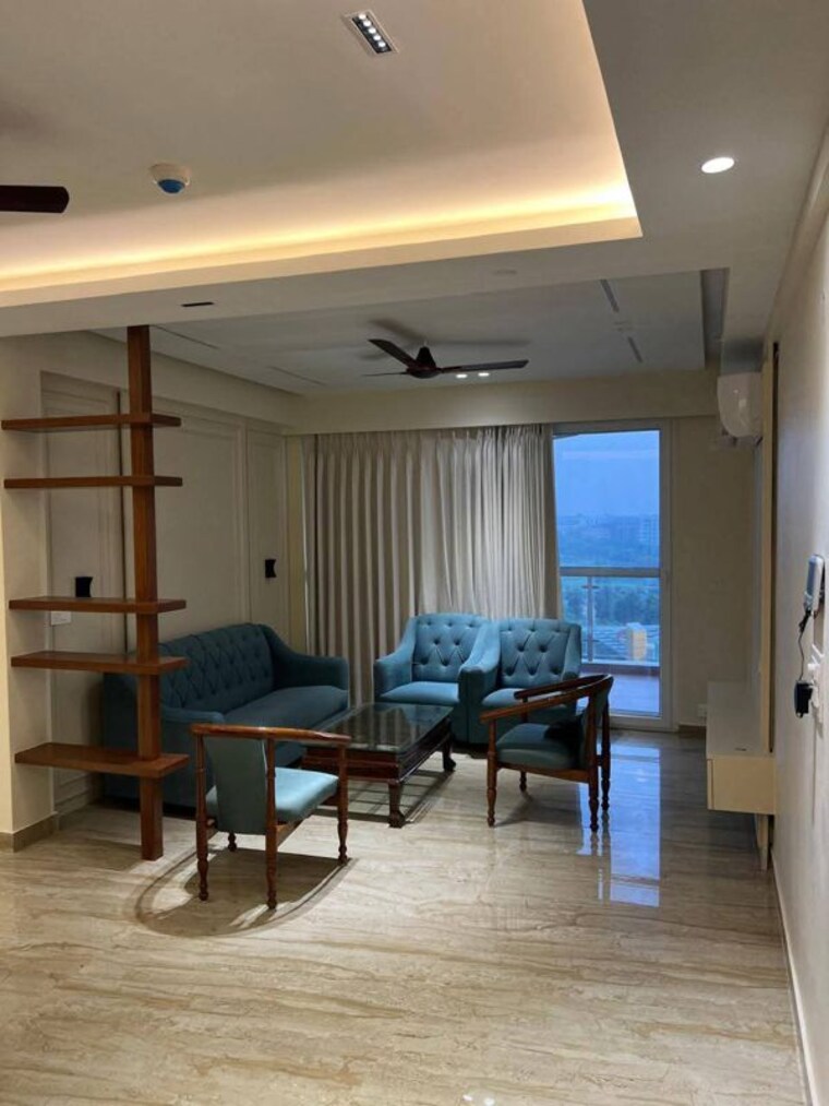 Living Room, bliss-orra 4 Bedroom 1800 Sq.Ft. Apartment In Ambala Highway Zirakpur 10013439