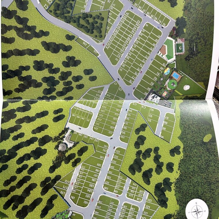 Master Plan, riyasat-bliss  1600 Sq.Ft. Plot In Rasayani Navi Mumbai 10013493