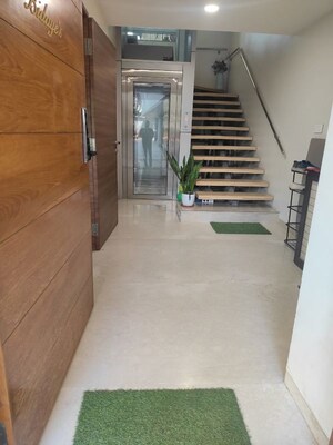 Staircase in 3 BHK Apartment at Bhakti Heritage, Aundh – for Sale