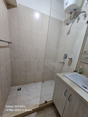 Bathroom in 2.5 BHK Builder Floor at Smart World Gems, Sector 89 – for Rent