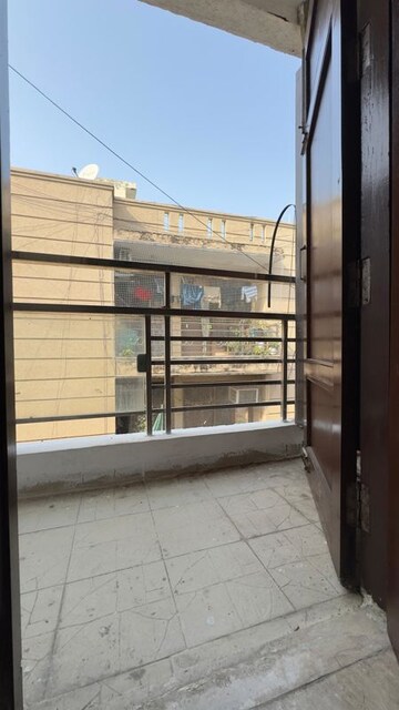 Balcony in 2.5 BHK Builder Floor at Chattarpur – for Rent