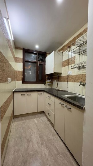 Kitchen in 2.5 BHK Builder Floor at Chattarpur – for Rent