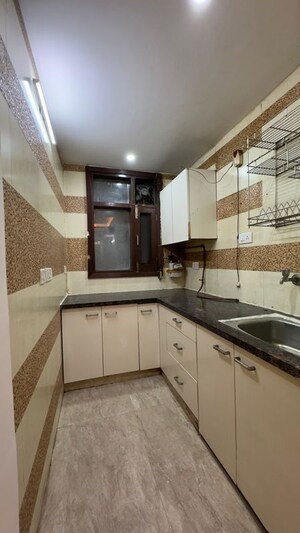 Kitchen in 2.5 BHK Builder Floor at Chattarpur – for Rent