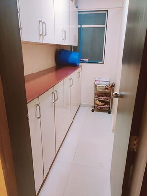 Kitchen in 3 BHK Apartment at Ganga CHS Dapodi, Dapodi – for Sale