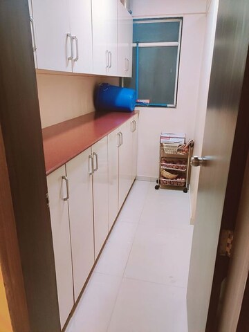 Kitchen in 3 BHK Apartment at Ganga CHS Dapodi, Dapodi – for Sale