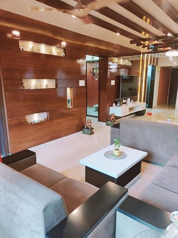 Living Room in 3 BHK Apartment at Ganga CHS Dapodi, Dapodi – for Sale