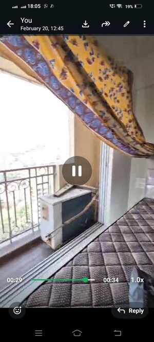 Staircase in 2 BHK Apartment at Shree Tirupati STG Signature Residency, Patlipada – for Rent