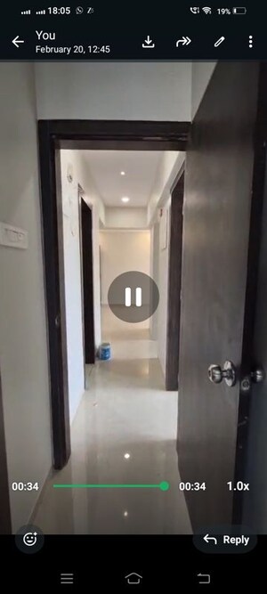 Building Lobby in 2 BHK Apartment at Shree Tirupati STG Signature Residency, Patlipada – for Rent