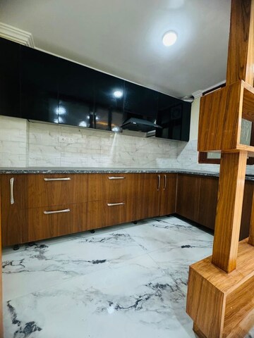 Kitchen in 1 BHK Builder Floor at Chattarpur – for Rent