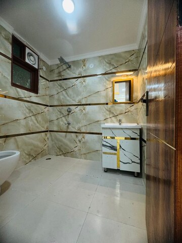 Bathroom in 1 BHK Builder Floor at Chattarpur – for Rent