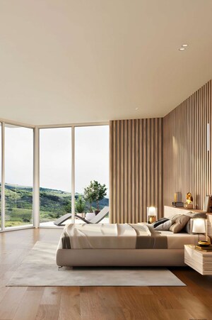 Bedroom in 2 BHK Apartment at Navdeep Dhara Residency, Ulwe Sector 19 – for Sale