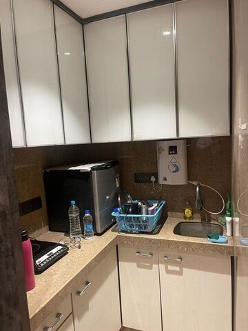 Kitchen in Studio Apartment at Vile Parle West – for Rent