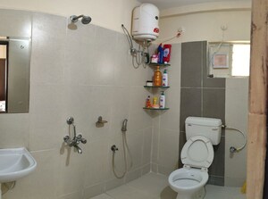 Bathroom in 3 BHK Apartment at Chitrapuri Colony, Manikonda – for Sale