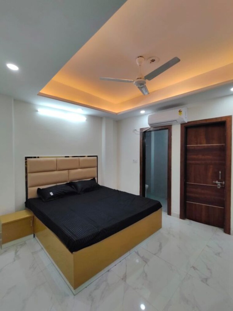 Bedroom, vipul-square 1 RK 450 Sq.Ft. Builder Floor In Sushant Lok I Gurgaon 10013636