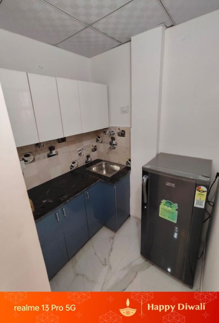 Kitchen, vipul-square 1 RK 450 Sq.Ft. Builder Floor In Sushant Lok I Gurgaon 10013636