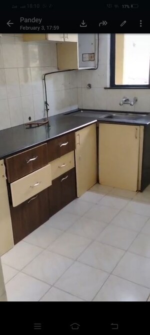 Kitchen in 1 BHK Apartment at Hiranandani Estate Greenwich, Ghodbunder Road – for Rent