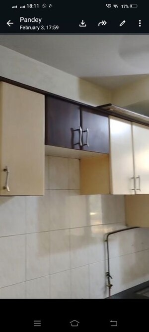 Kitchen in 1 BHK Apartment at Hiranandani Estate Greenwich, Ghodbunder Road – for Rent