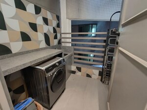 Staircase in 2 BHK Apartment at Sheth Auris Serenity Tower 2, Malad West – for Sale