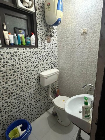Bathroom in 2 BHK Builder Floor at Saket – for Rent