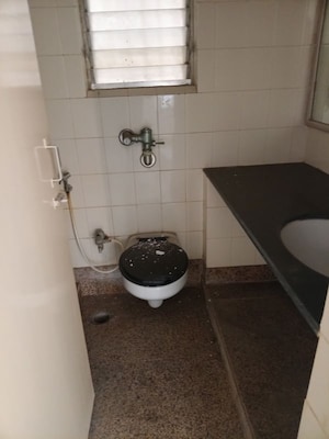 Bathroom in 2 BHK Apartment at Siddhachal Phase 5 CHS Ltd, Vasant Vihar – for Sale