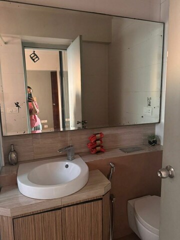 Bathroom in  Showroom at Juhu Scheme, Juhu – for Rent