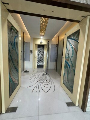 Building Lobby in 2 BHK Apartment at DB Woods, Goregaon East – for Rent