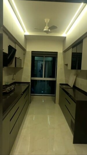 Kitchen in 2 BHK Apartment at Oxford Navrang Oasis, Goregaon West – for Rent