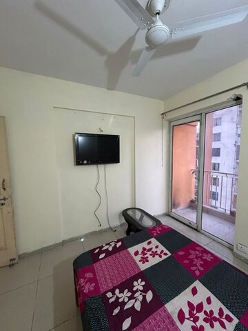 Living Room in 1 BHK Apartment at Wave Dream Homes, Wave City – for Rent