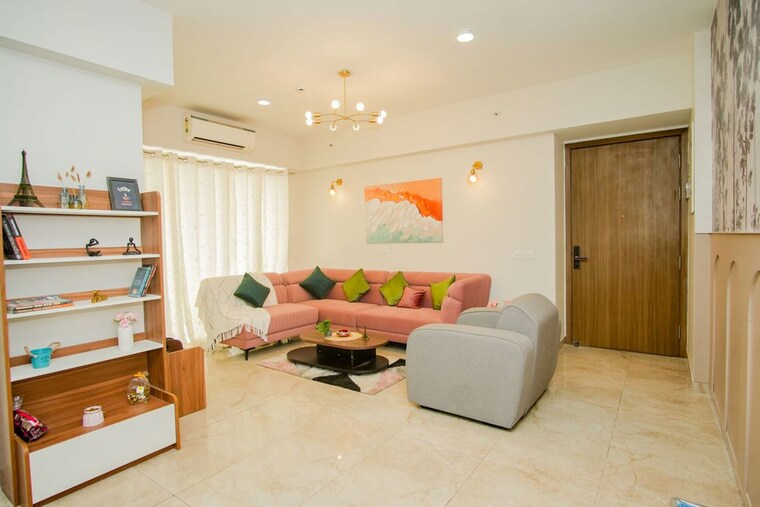 Living Room, umang-winter-hills 2 Bedroom 2077 Sq.Ft. Apartment In Sector 77 Gurgaon 10013798