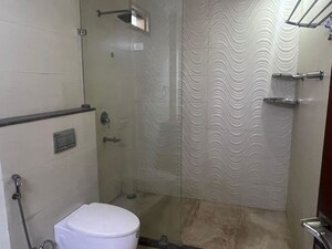Bathroom in 1 BHK Apartment at Raheja The Delhi Mall, Patel Nagar – for Rent