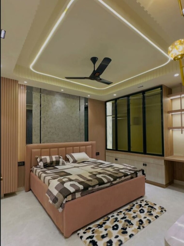 Bedroom, uttam nagar 4 Bedroom 1500 Sq.Ft. Builder Floor In Uttam Nagar Delhi 10013838