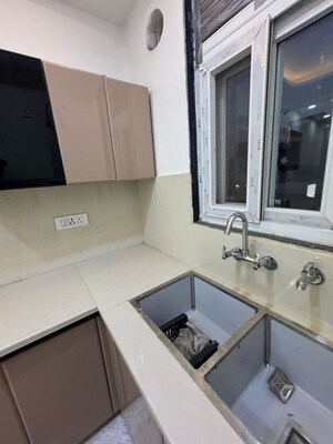 Kitchen in 2 BHK Builder Floor at Paschim Vihar – for Rent