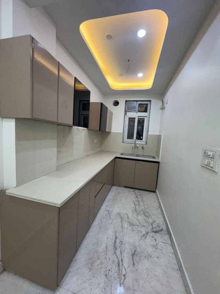 Kitchen, paschim vihar 2 Bedroom 756 Sq.Ft. Builder Floor In Paschim Vihar Delhi 10013874