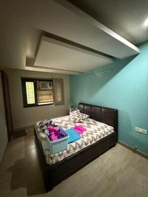 Bedroom in 3 BHK Apartment at Apex Anuradha Apartments, Paschim Vihar – for Rent