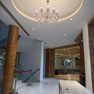 Building Lobby in 4 BHK Apartment at Puri Diplomatic Residences, New Palam Vihar Phase 3 – for Sale