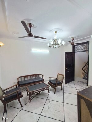 Master Bedroom in 2 BHK Builder Floor at East Of Kailash – for Rent