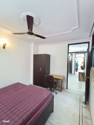 Bedroom in 2 BHK Builder Floor at East Of Kailash – for Rent
