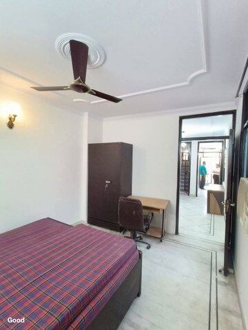 Bedroom in 2 BHK Builder Floor at East Of Kailash – for Rent