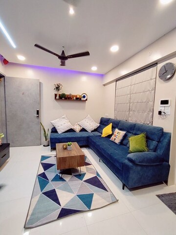 Living Room in 2 BHK Apartment at Balaji Oriana Crest, Wakad – for Sale