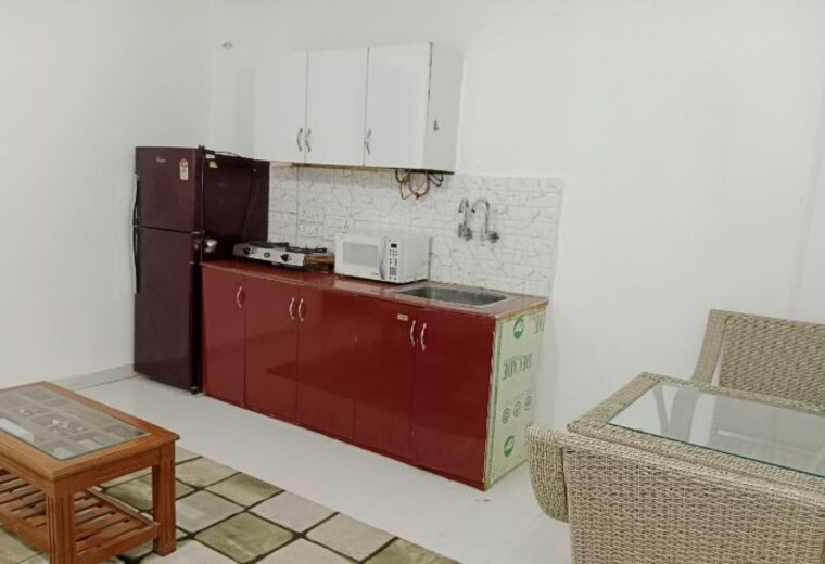 Kitchen, greater kailash i 1 Bedroom 650 Sq.Ft. Builder Floor In Greater Kailash I Delhi 10013960