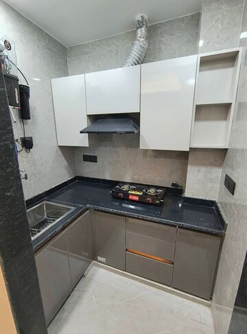 Kitchen in 1 RK Apartment at Neb Sarai – for Rent