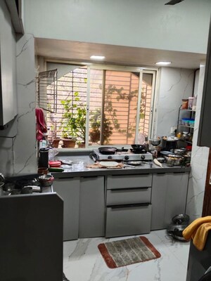 Kitchen in 1 BHK Apartment at Kukreja Complex, Usha Nagar – for Rent