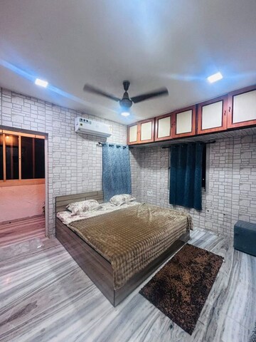 Bedroom in 2 BHK Apartment at Smita Apartments, Megh Malhar Society – for Rent