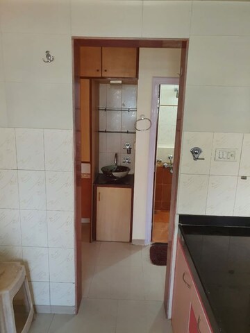 Bathroom in 1 BHK Apartment at Vasant Oscar, Moti Nagar – for Rent