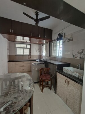 Kitchen in 3 BHK Apartment at RK Lunkad Nisarg Nirmiti, Pimple Saudagar – for Sale