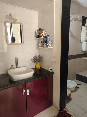 Bathroom in 2 BHK Apartment at Greenland Society, Pimple Saudagar – for Sale