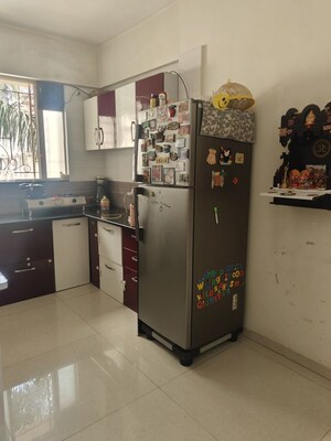 Kitchen in 2 BHK Apartment at Greenland Society, Pimple Saudagar – for Sale